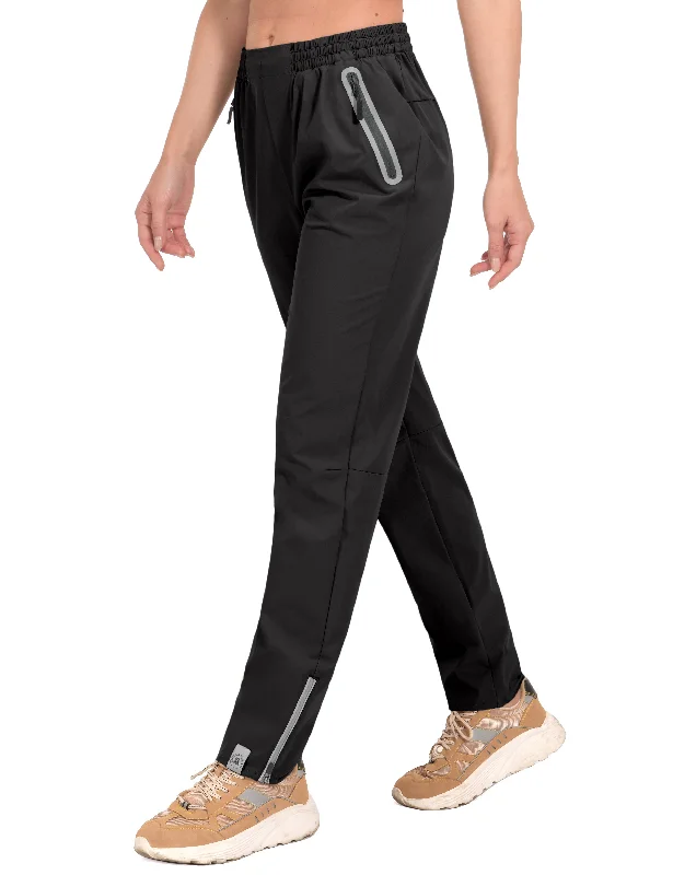 Women's UPF 50+ Stretch PantsTrekking Zipper Pockets Mineral