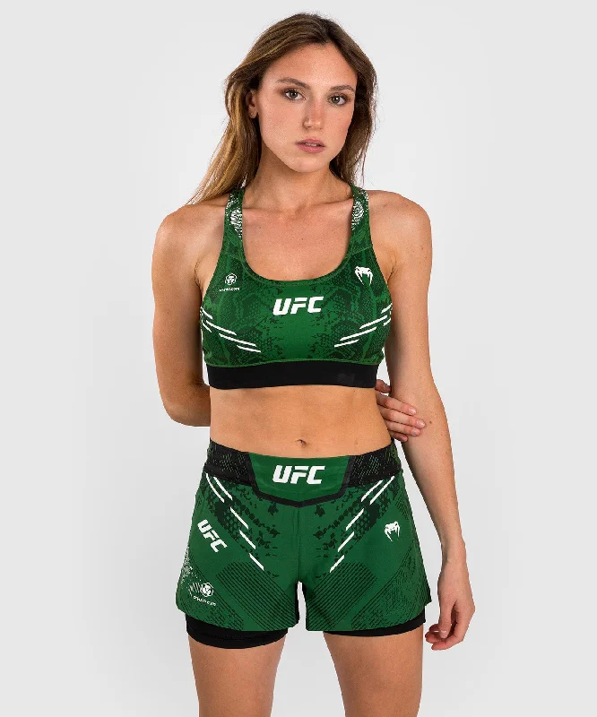 UFC Adrenaline by Venum Authentic Fight Night  Women’s Sports Bra - Green