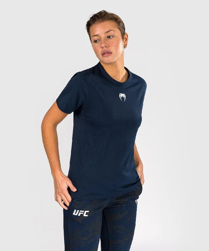 UFC Fusion by Venum Fight Week Women’s Short Sleeve Cotton T-Shirt - Solid Oceanic Blue