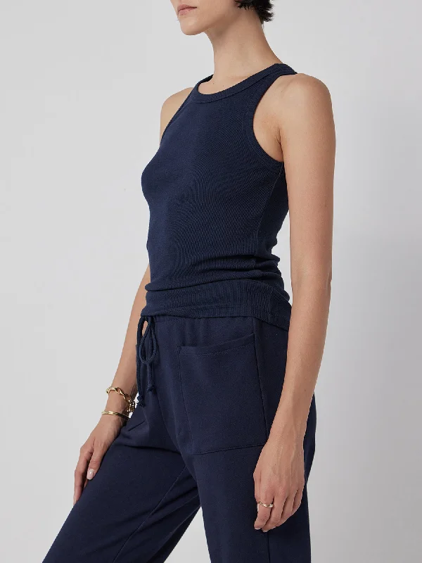 Velvet Modal Rib Tank Top Cruz