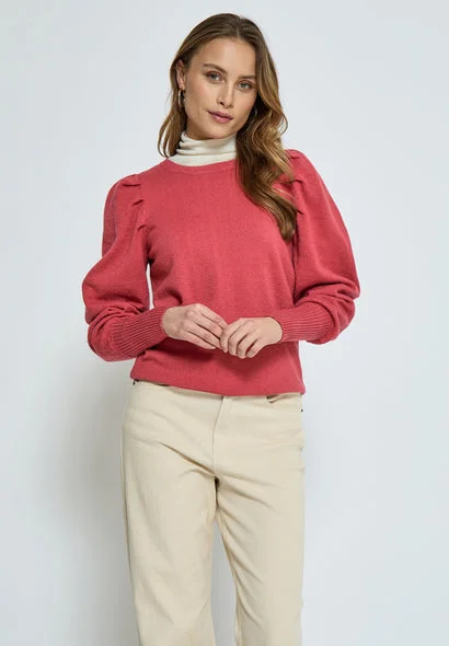 PC6258 - Anissa Sweater - Metallic Mineral Red