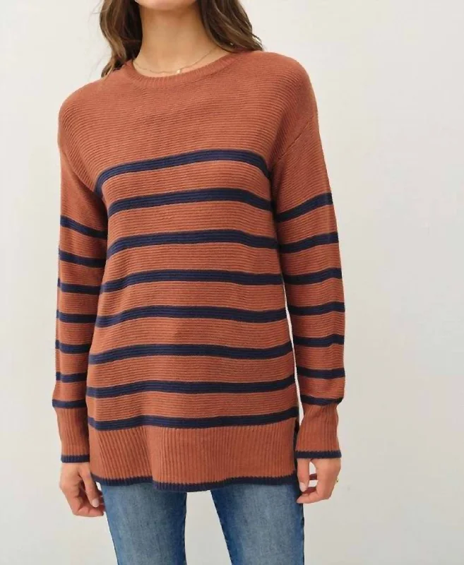 Tracy Sweater In Brown