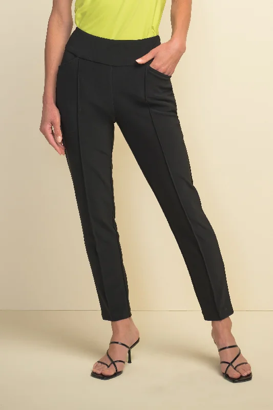 Joseph Ribkoff Pull-On, Front Seam Trousers