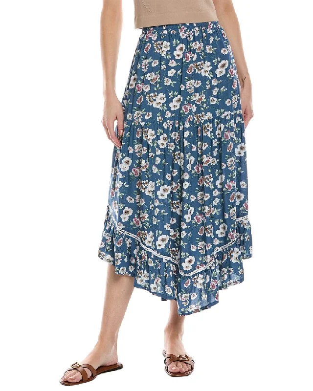 Walker&Wade Safari Midi Skirt