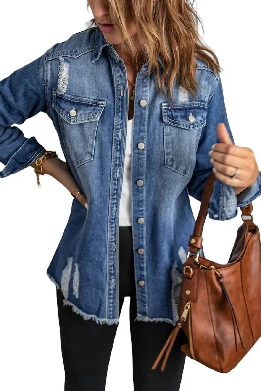 Denim Jacket In Chambray