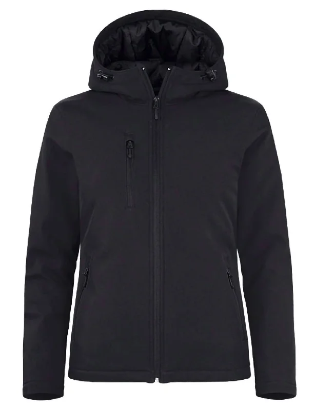 Women's Equinox Insulated Softshell Jacket In Black