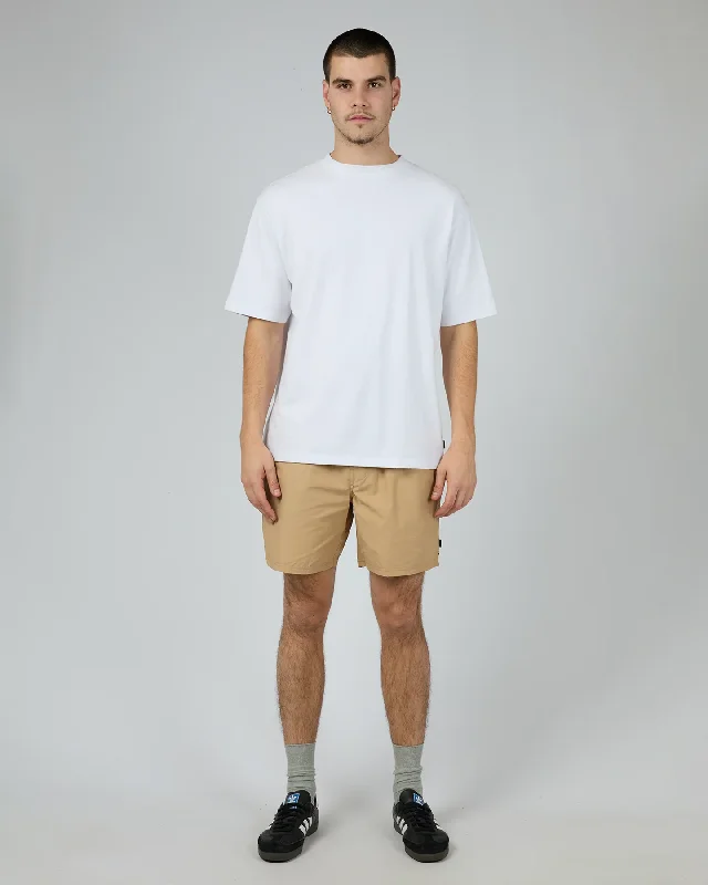 SILENT THEORY Vacay nylon short - Sand