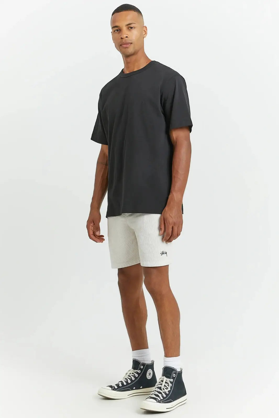 STUSSY Wide wale cord beachshort - Pigment blush