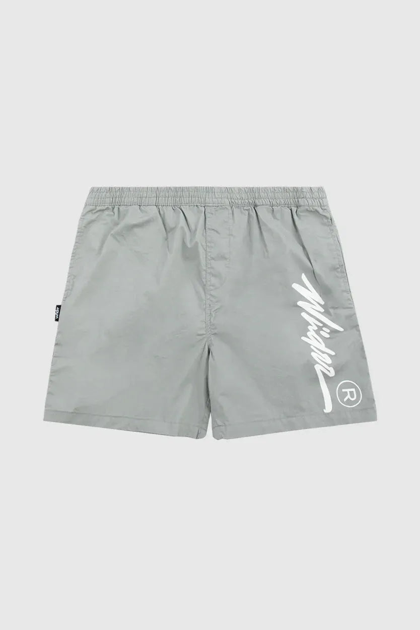 WNDRR OFFEND BEACH SHORT - CEMENT GREY