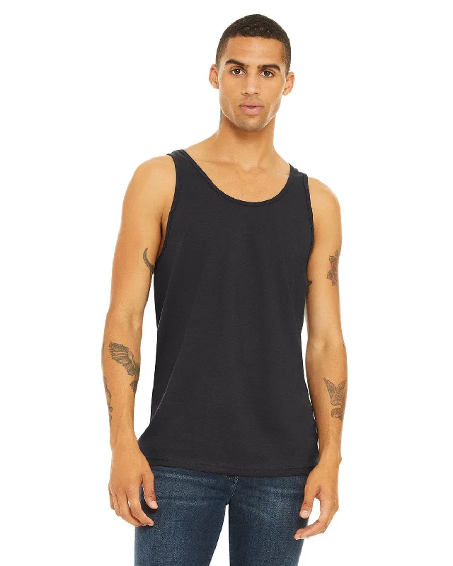 Bella+Canvas Unisex Jersey Tank | Dark Grey