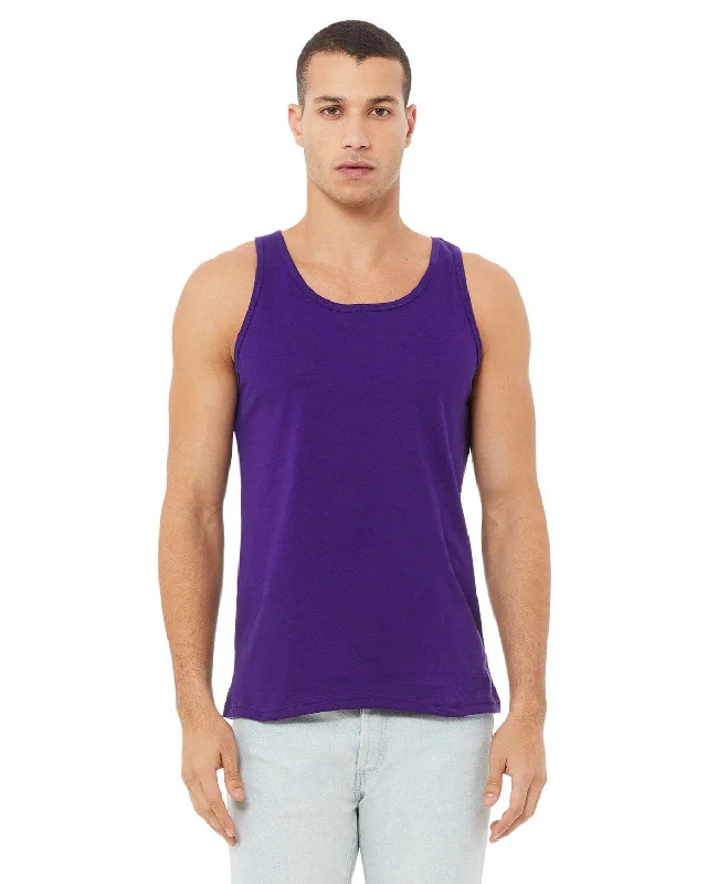 Bella+Canvas Unisex Jersey Tank | Team Purple