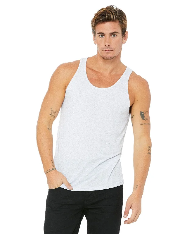 Bella+Canvas Unisex Jersey Tank | Wht Flck Triblnd