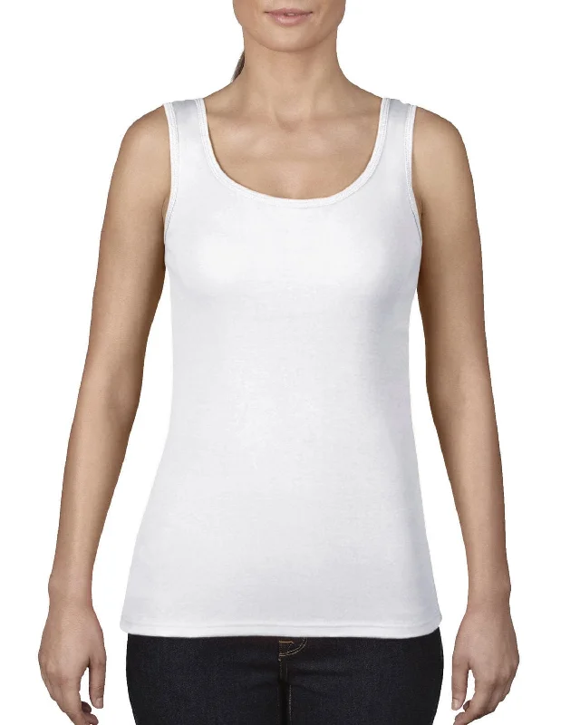 Comfort Colors Ladies Midweight Tank | White