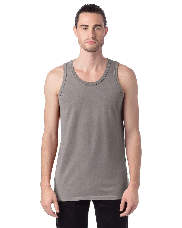 ComfortWash by Hanes Unisex 100% Ringspun Cotton Tank | Concrete