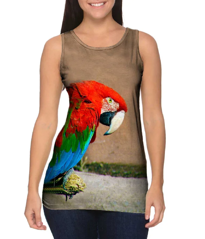 Sassy Red Parrot