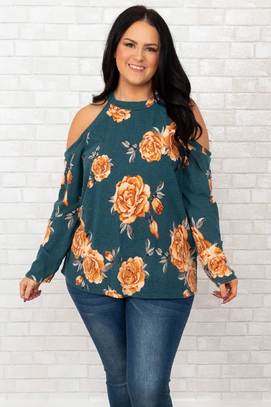 Sweet Darlin' Top, Teal