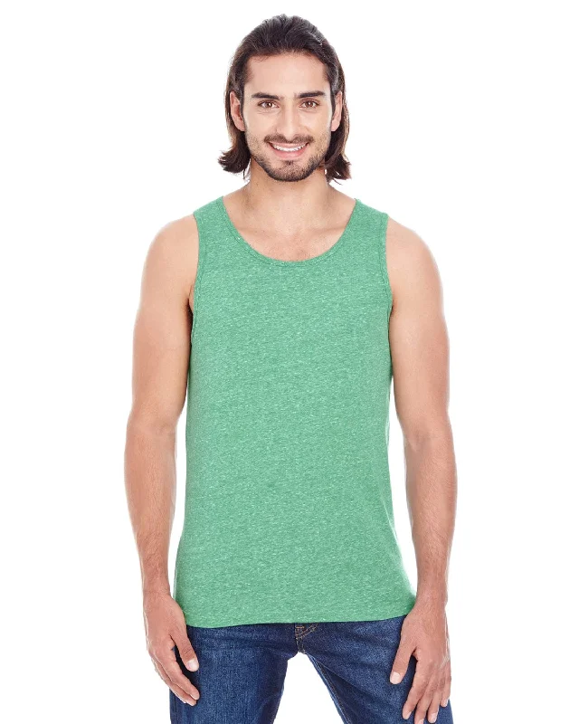 Threadfast Apparel Unisex Triblend Tank | Green Triblend