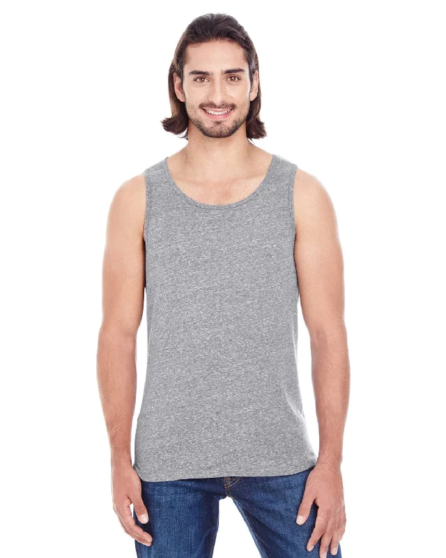 Threadfast Apparel Unisex Triblend Tank | Grey Triblend