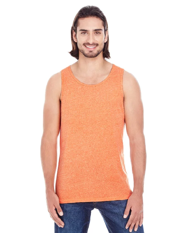 Threadfast Apparel Unisex Triblend Tank | Orange Triblend