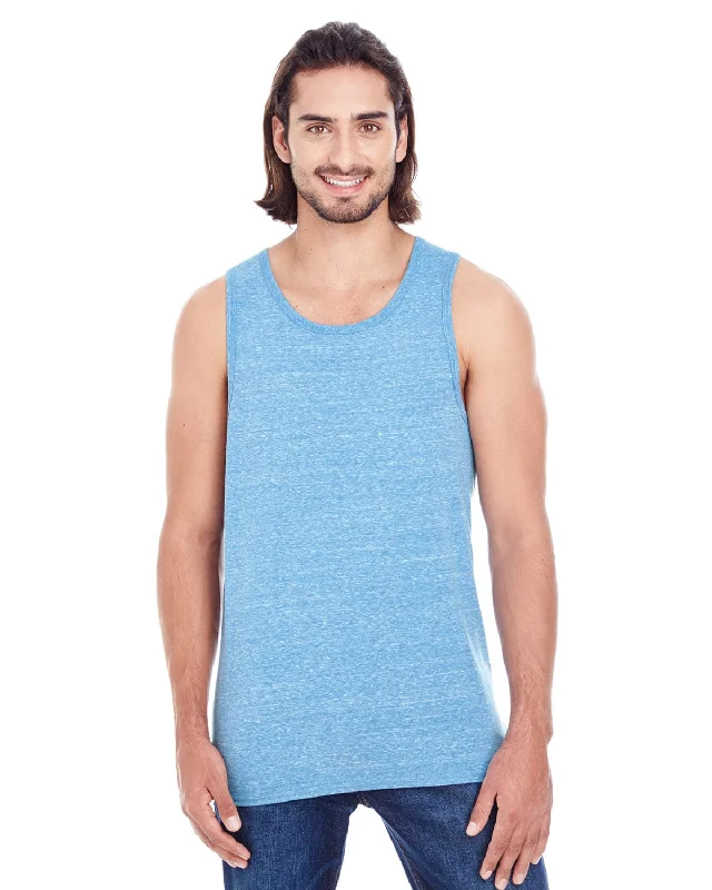 Threadfast Apparel Unisex Triblend Tank | Royal Triblend