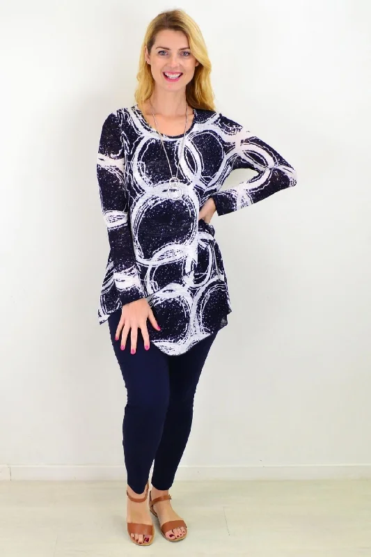 Galaxy Cross Over Swing Tunic Top