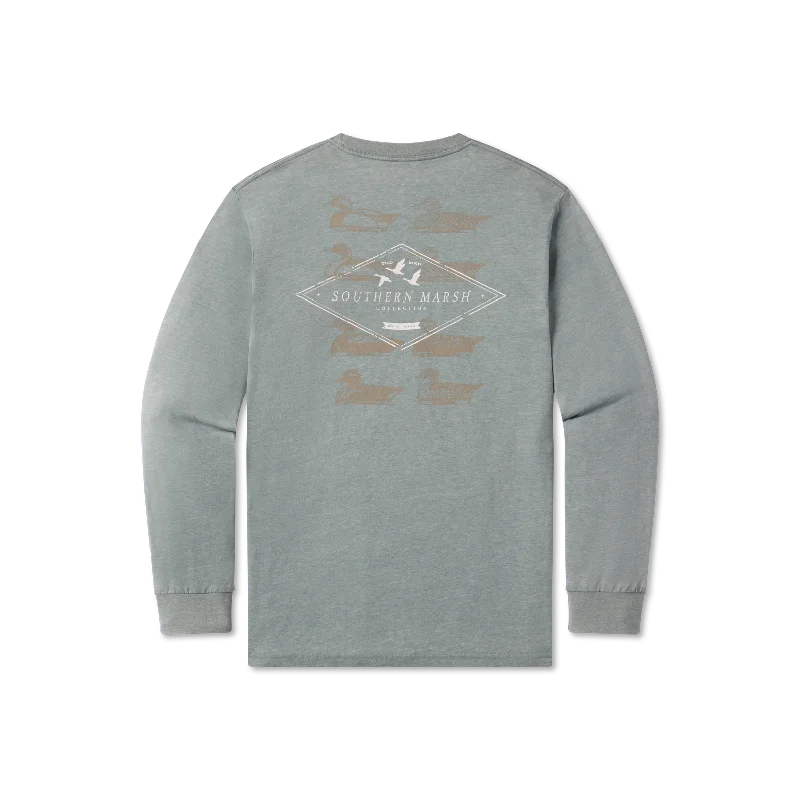 SEAWASH™ Tee - Decoy Stamp - Long Sleeve