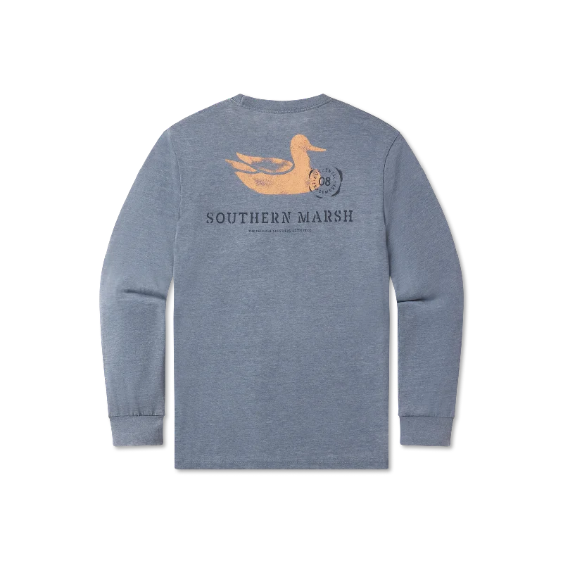 SEAWASH™ Tee - Stamped Duck - Long Sleeve