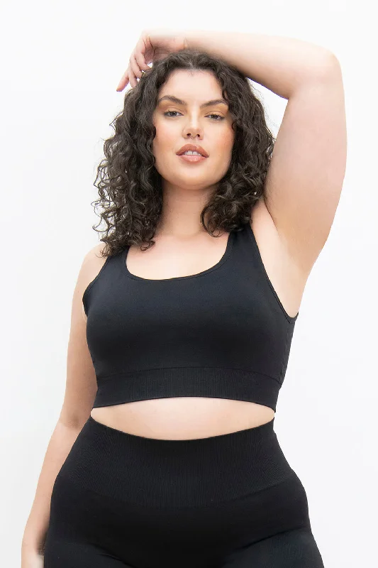 Curve Ultimate Seamless Bralette - Black