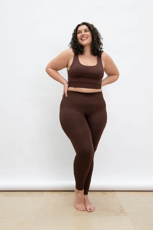 Curve Ultimate Seamless Bralette - Chocolate Brown