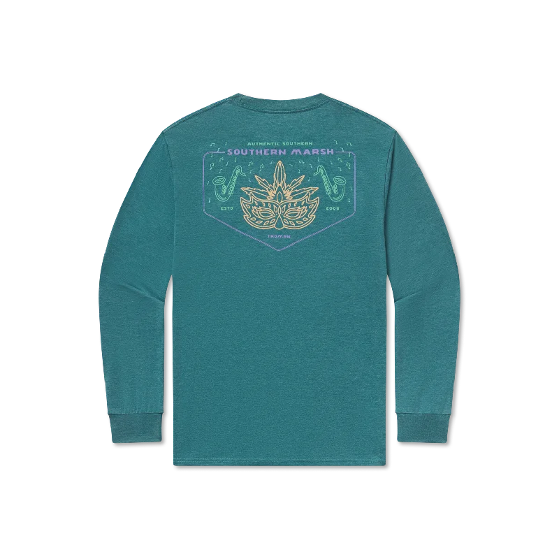 Seawash™ Tee - Mardi Gras Mambo - Long Sleeve